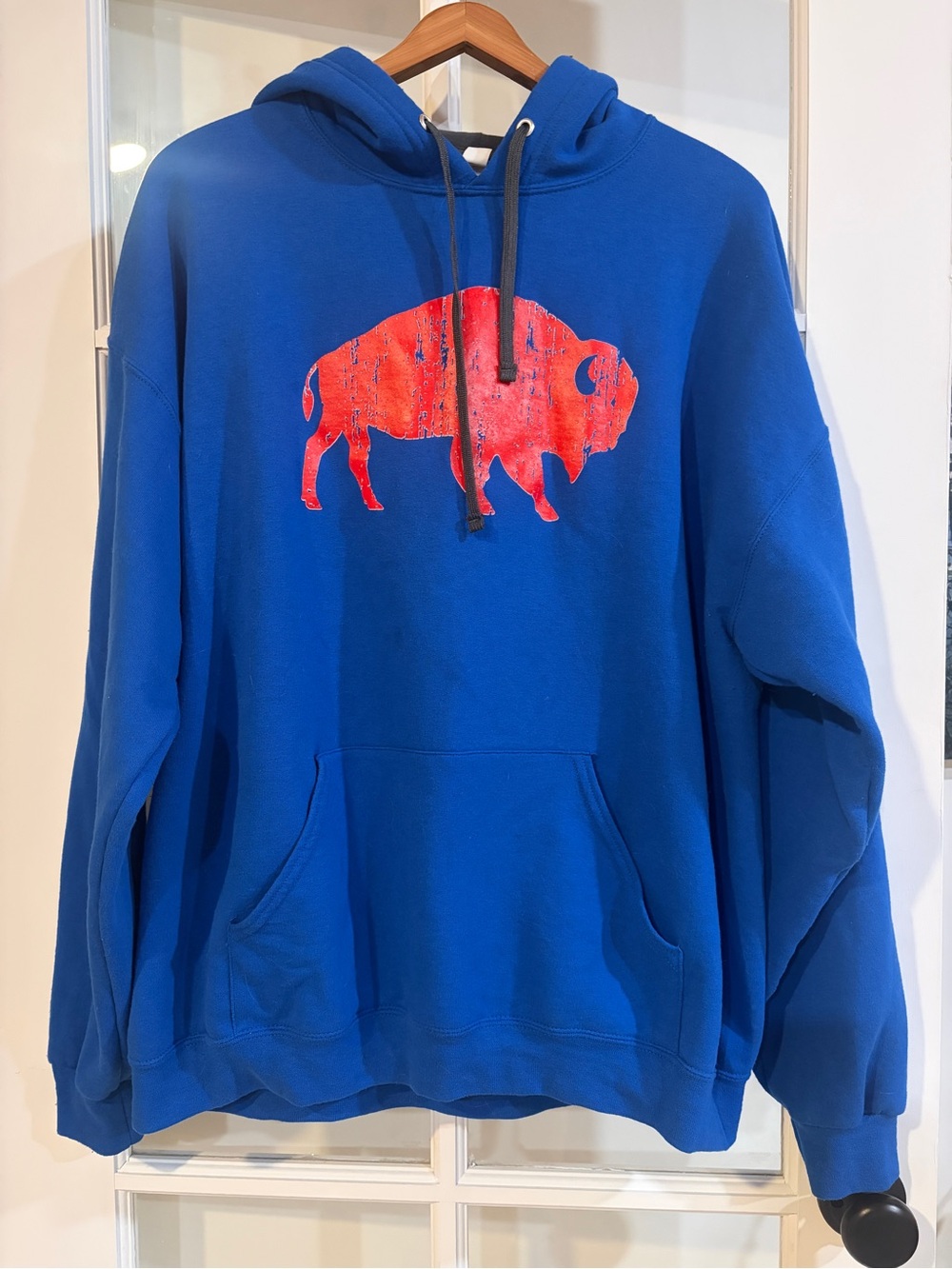Buffalo Bills Hoodie Hooded Sweatshirt Men's Size XL NFL Josh Allen